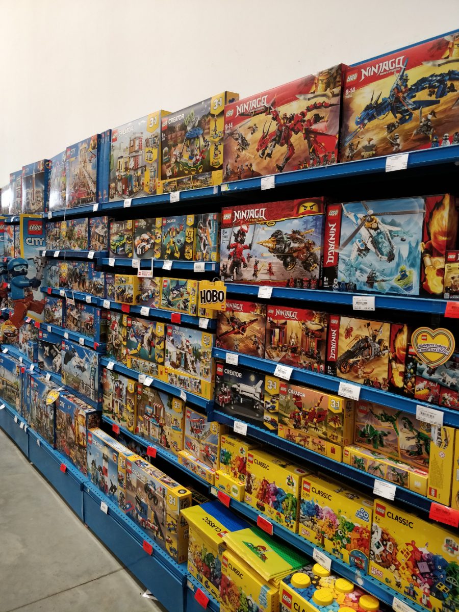 Лего в сети магазинов Комсед