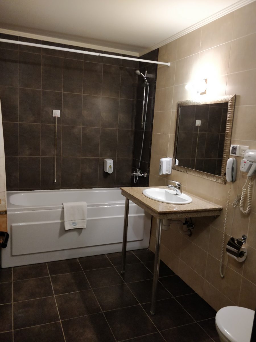 Ванная комната в отеле Alliance